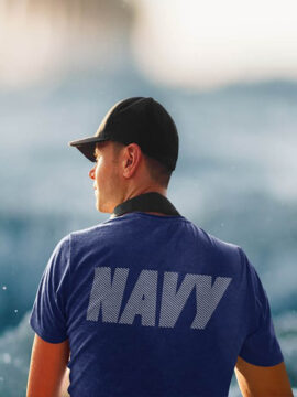 NAVY Tshirt Drytouch Nato Lacivert