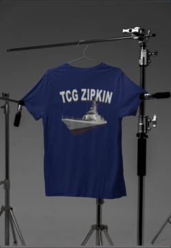 TCG ZIPKIN T-Shirt Navy Blue